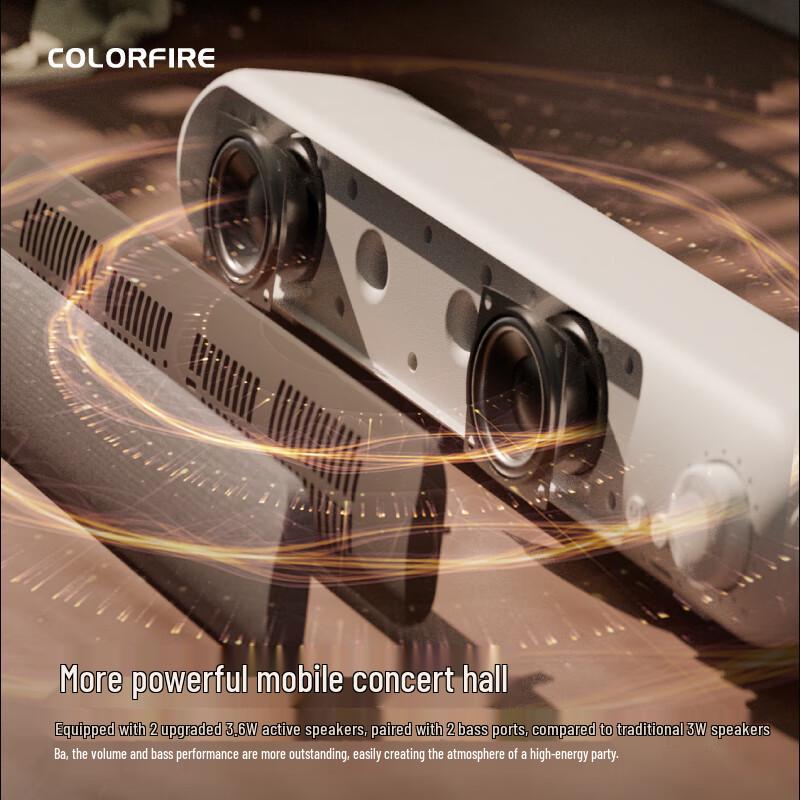 Colorful CL500 Bluetooth 5.3 Desktop Speaker CN Plug (adapter Included) (CN Version)