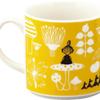 Yamaka Shoten MOOMIN Mug Mushroom Microwave Moomin Nordic Day Wedding Made in "kuvio" Cup, Design, Approx. 350ml, Safe, Goods, Style, Mother's Gift,