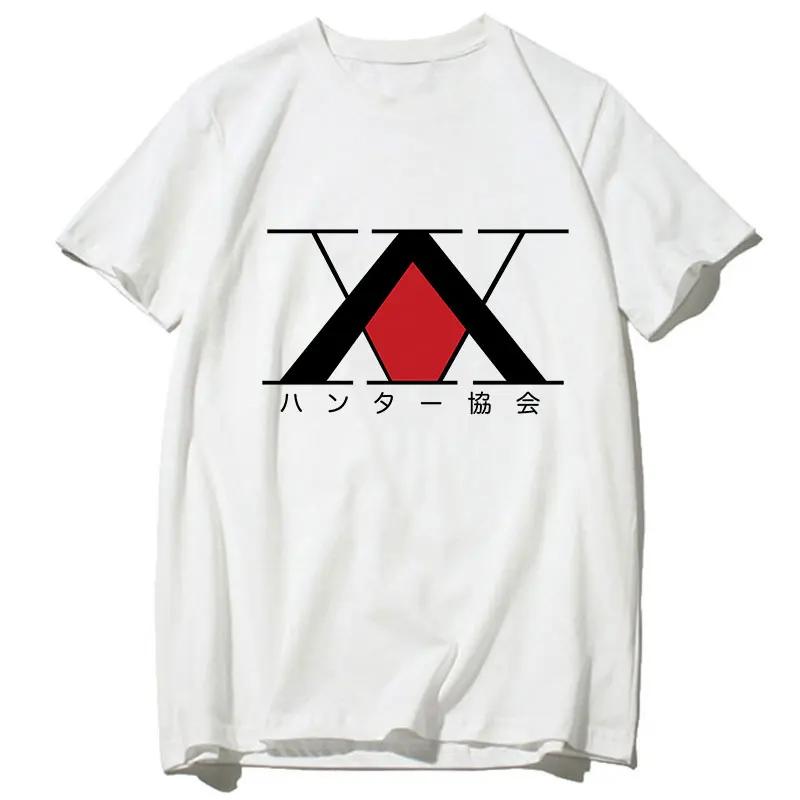 90s Japanese Anime Hunter X Hunter Unisex T-shirt Graphic Men Harajuku Kawaii Killua Tshirt Funny Hisoka T Shirt Tops Tees Male