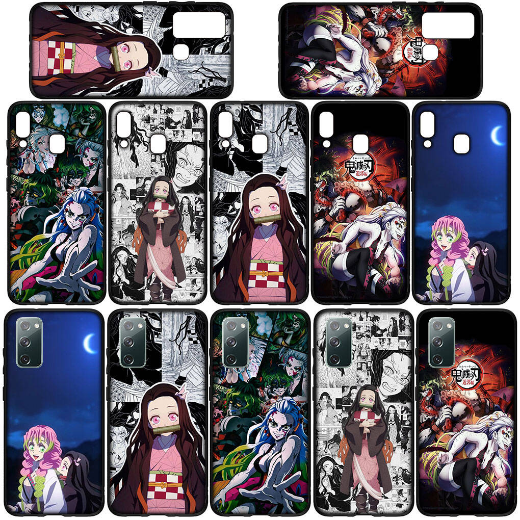 Case for iPhone 17 16 15 Xiaomi Poco F8 F7 X7 X6 M8 C85 C75 C71 Redmi Note 14 13 12 11 Pro Max A3 14C 13C 15C Daki Gyutaro Kamado Nezuko Demon Slayer