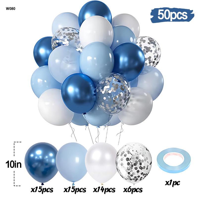 10-Zoll Latex-Ballon Festival Set: Individuell gestaltbare Ballonketten-Dekoration