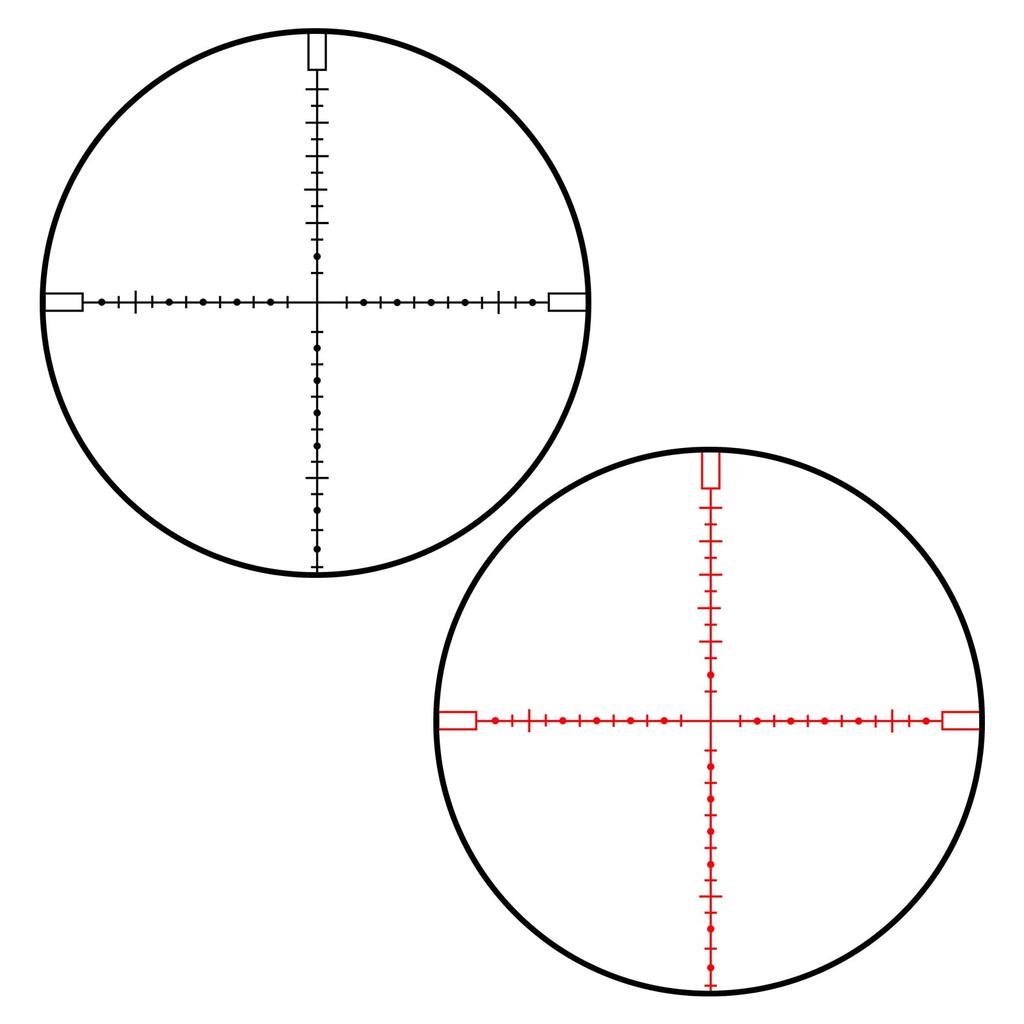 FOCUHUNTER 3x30 Prism 1200G IP67 Red Green 12cm Compact Short Tactical Sight for and Airsoft Riflescope, Shockproof, Waterproof, 6-Level Half-Mildot,