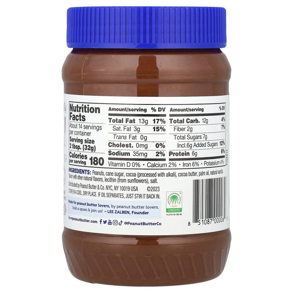 Peanut Butter & Co. Dark Chocolate Dreams Peanut Butter Spread 16oz (454g)