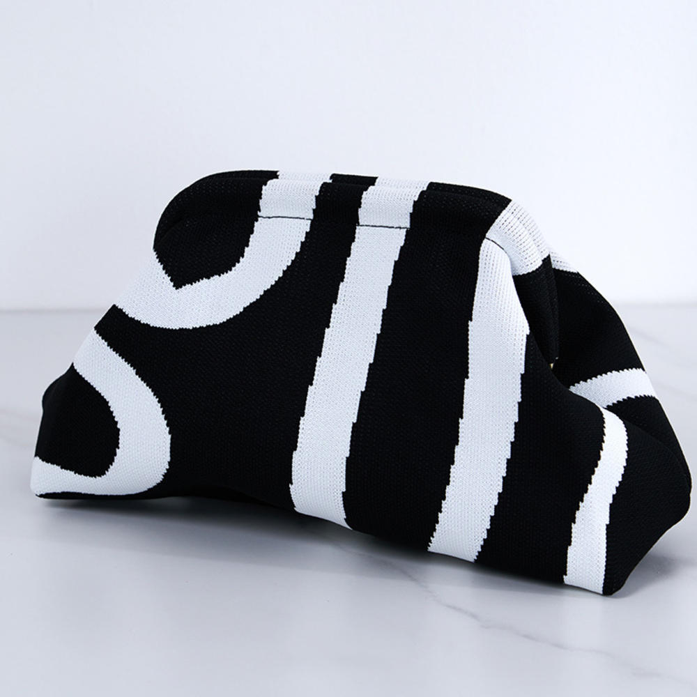 Flyweave Bag Flyweave Striped Bag Clutch Handbag Handbag Beach Bag For Everyday Travel Beach