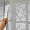 1pc Branch Embroidery Sheer Curtain 1PC Vintage Design with Grommet Hanging for Living Room Bedroom Balcony Kitchen Ready Made