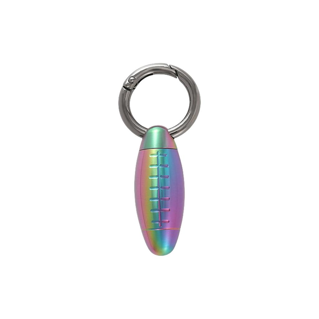 Stainless Steel Waterproofs Pills Box Keychains Pocket Pills Case Small Medicine Bottles Container for Outdoor Travel