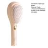 Zasouvací samočisticí kartáč na vlasy masáž pokožky hlavy antistatický hřeben se vzduchovým polštářkem přenosný cestovní pro muže ženy rozčesávání vlasů stylingový kartáč