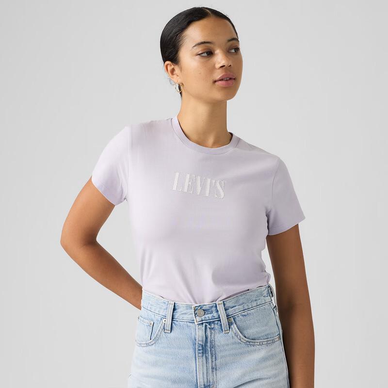 Levi's Women's Retro Logo Print Knit T-Shirt