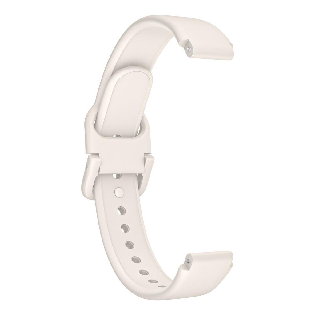 12mm Day-Shaped Reverse Buckle Silicone Watch Strap, Compatible with Xiaomi/Huawei/Honor—Skin-Friendly, Comfortable, Secure Fit.