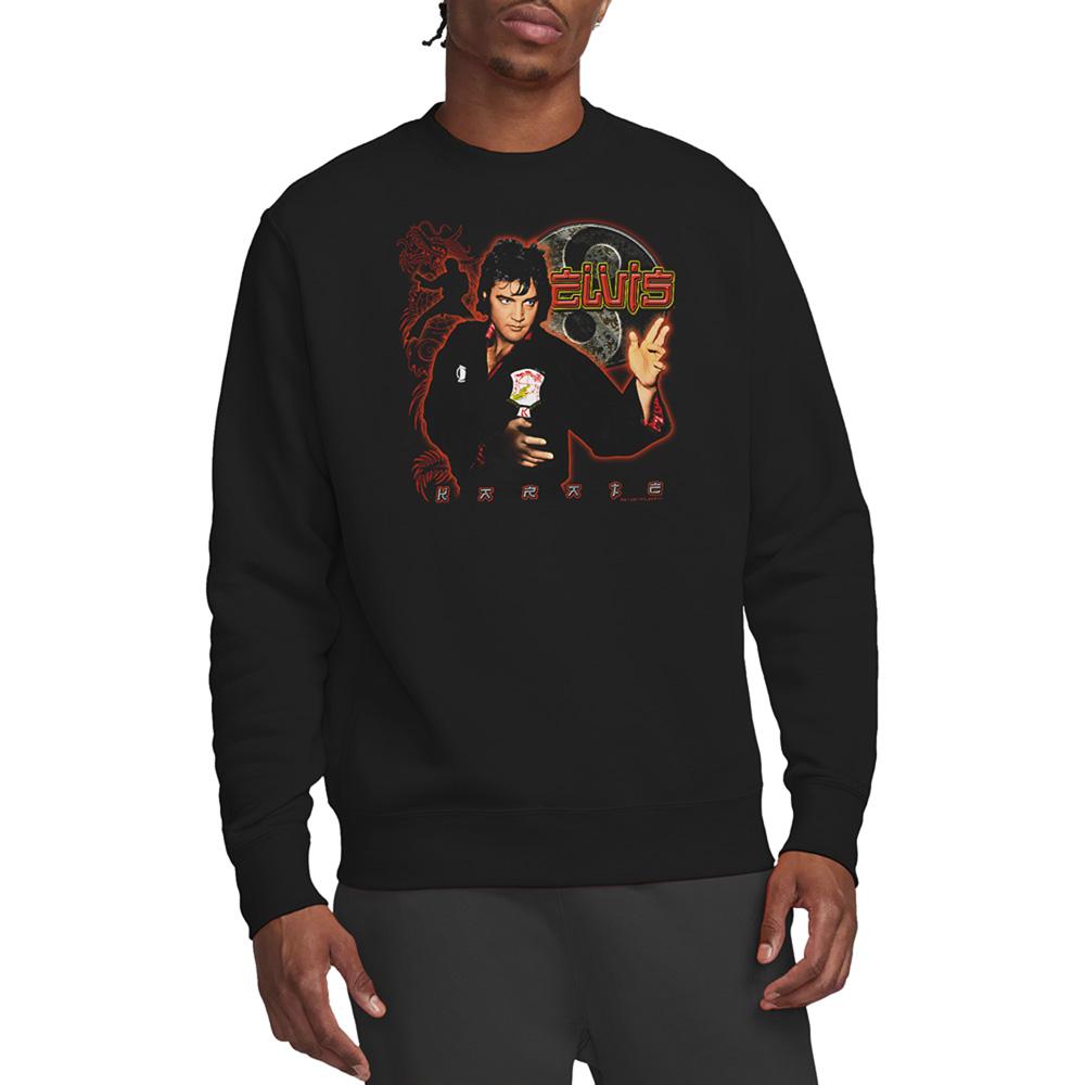 Elvis Presley Unisex Erwachsenen Karate Sweatshirt