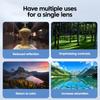 52mm Clip-On Cpl Phone Camera Lens Filter, Ultra-Thin Circular Polarizing Filter, Enhances Color Saturation, Reduces Glare