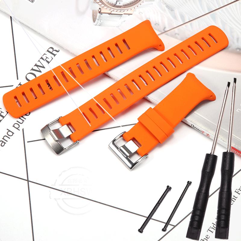D4 Silicone Replacement Watch Band For Suunto D4 D4i Novo Dive Men Women Strap Sports Waterproof Wristband Pin Buckle Bracelet
