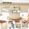 Hanyou 304 Stainless Steel Ceramic Coated Saucepan