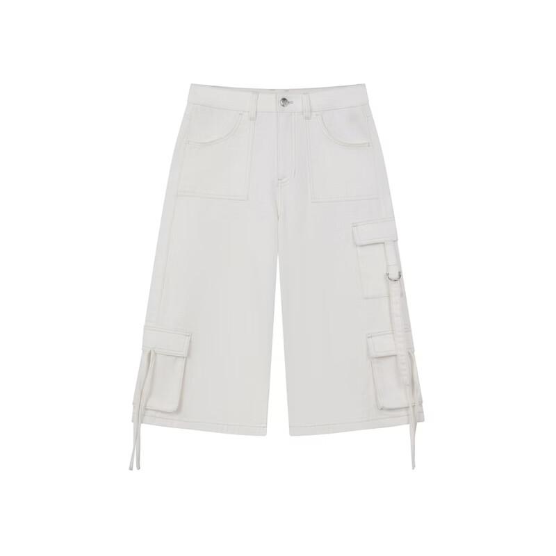 Teenie Weenie Women's Bear Letter Denim Shorts