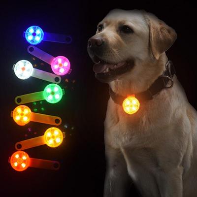 1PC LED Haustier Hund Katze Halsband Anhänger Nacht Sicherheit Katze Leuchtende Licht IPX7 Wasserdicht Blinkende Harness Mit Licht für Hund Zubehör