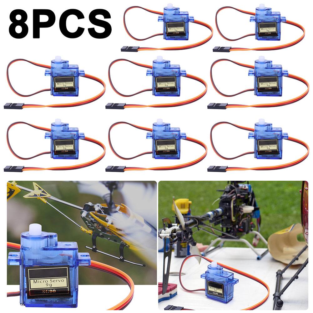 

AU SG90 9G Micro Gear Motor Fixed-Wing for RC Helicopter (360 Degree)