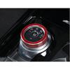 Alloy Red Gear Shift Box Adjust Knobs Ring Cover for Ford Explorer -