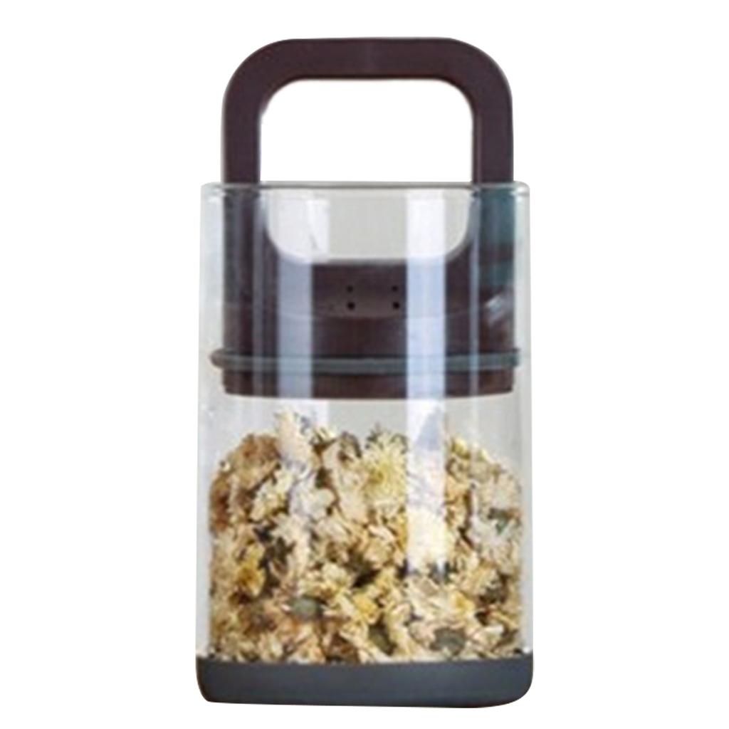 Large Capacity Glass Sealed Jar Quality Container for Ingredients Multifunctional Glass Food Preservation Canister