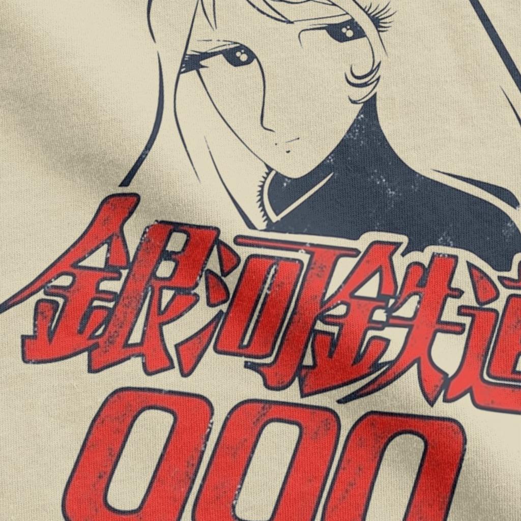 Men's T-Shirts Galaxys Expressed 999 Funny Pure Cotton Tees Short Sleeve Anime T Shirt Round Collar Clothing Gift