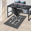 1PC yoga cow Extra Large Non Slip Floor carpet, Office, family, bedroom Large Area Rug Indoor Rugs, Vibrant Colors