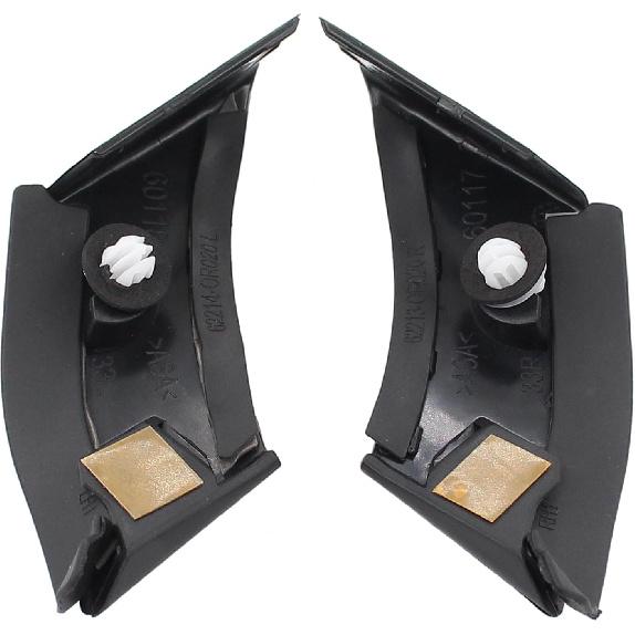 ApplianPar Front Left and Right Side A-Pillar Trim Panel Cover for Toyota RAV4 2019-2023