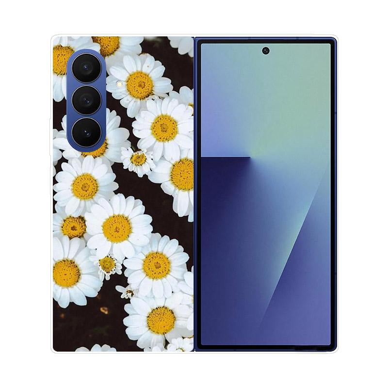 Transparent Folding Phone Case For Samsung Galaxy Z Fold 6 7 Clear Shockproof Hard PC Cover For Samsung Z Fold7 Fold6 Shell Capa