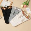 Black White Gray Bear Ankle Socks Cartoon Cute Breathable Sweat-Absorbent Low-Cut Socks for Women