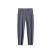 Comfortable Casual Simple Straight Leg Zipper Sports Pants Men Bottoms Gray 952517510-1