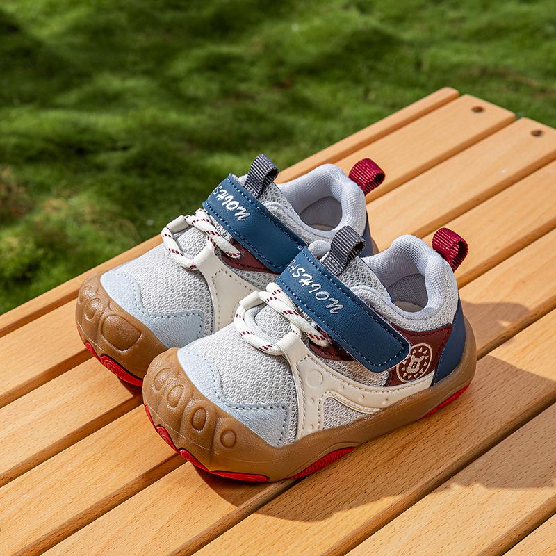 

Дихаючі спортивні кросівки для малюків, хлопчиків та дівчаток, віком 1-3 роки: М яка, нековзка підошва для ходьби