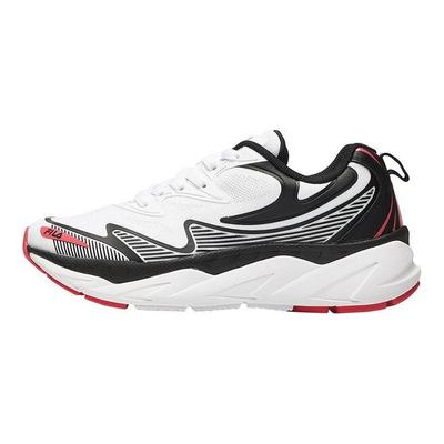 Comfortable Fabric Low-Top Running Shoes Women Sneakers White Black F12W932510FWB