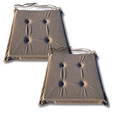 Chair Cushions 40x40x3 Cm 1009 - Set of 2