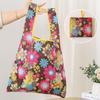 Cute Large Foldable Carton Shopping Bag - Eco-Friendly, Portable Grocery & Vegetable Tote with Large Capacity