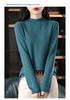 Women's High-Neck Slim-Fit Knit Sweater for Autumn/Winter - Versatile and Stylish
