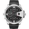 Diesel DZ7376 Uber Black Leather Chief Watch Men's