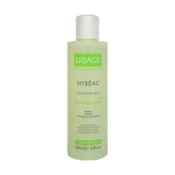 Eau Micellaire - Uriage - Peaux Mixtes à Grasses - 250ml - Sans Parabène - Nettoyante et Purifiante
