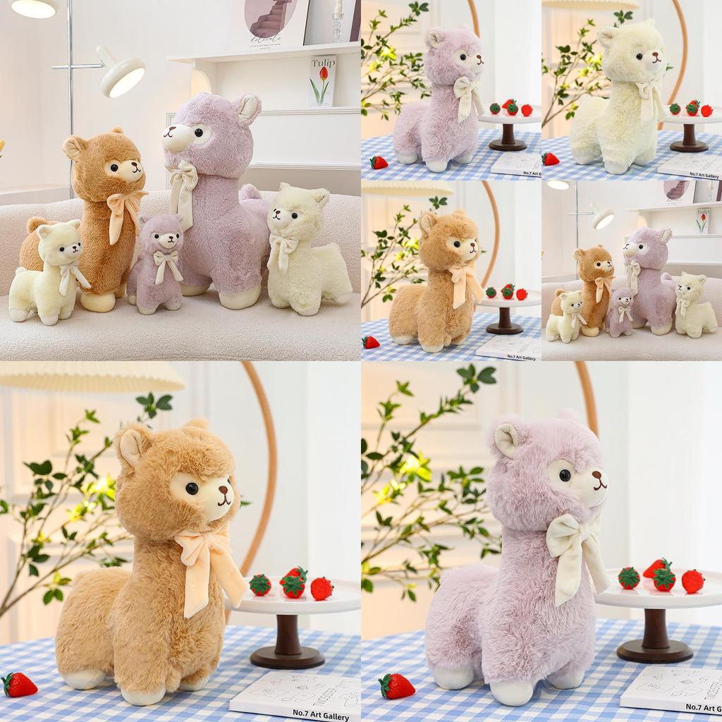 Disney Alpaca Plush Toy With Pp Cotton Filling For Girls Bedroom Decor