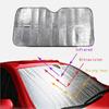 The Wind Rainproof Car Front Window Sunshade Car Sunshade Windshield Visor Car Sun Protector Cover