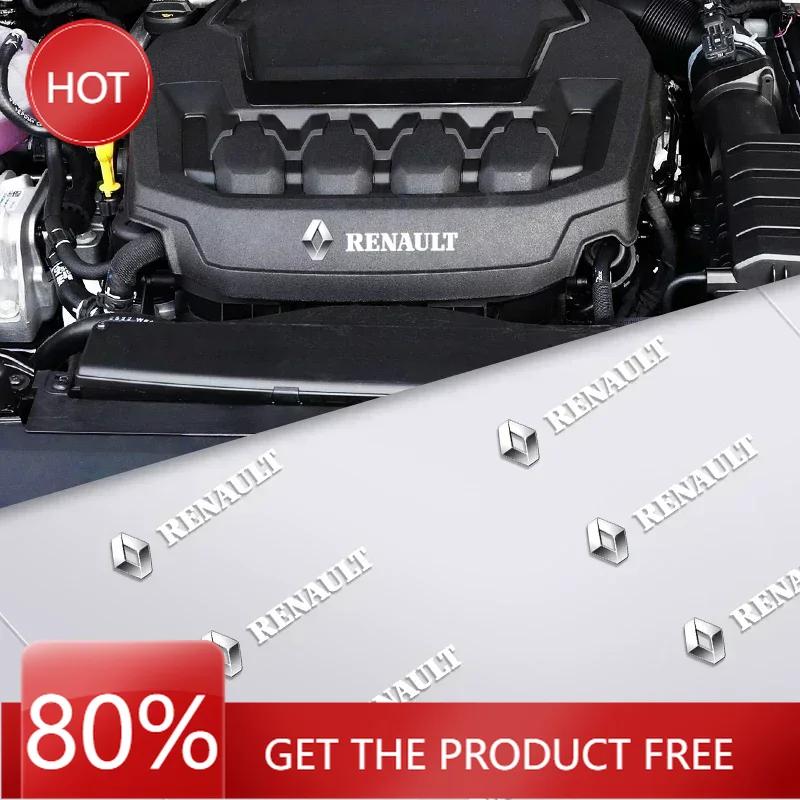 2026 Heiß Für Renault Radkappen 1/2/5/10 Stück Autoaufkleber Emblem Auto Dekor Aufkleber Scheibenwischer Aufkleber Für Renault Clio 4 Megane