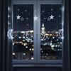 Christmas Lights Curtain Lights Moons Cold White Christmas Cold White