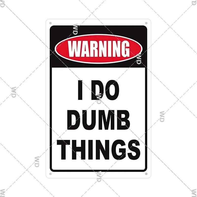 Warnung Metallschild Vintage Plakette Metall Vorsicht Bereich 51 No Trespassing Retro Garten und Hof Vorsicht Blechschild Garage Park Dekor