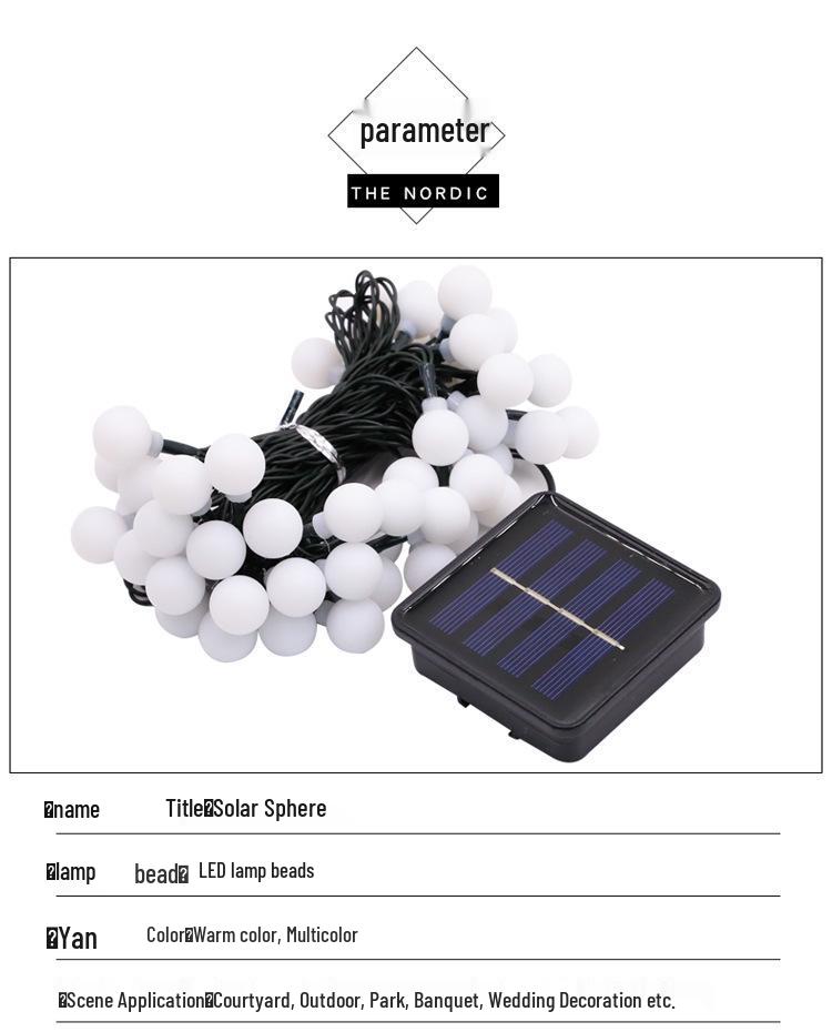 LED Fairy String Lights - Outdoor Christmas & Festive Décor Battery-Powered