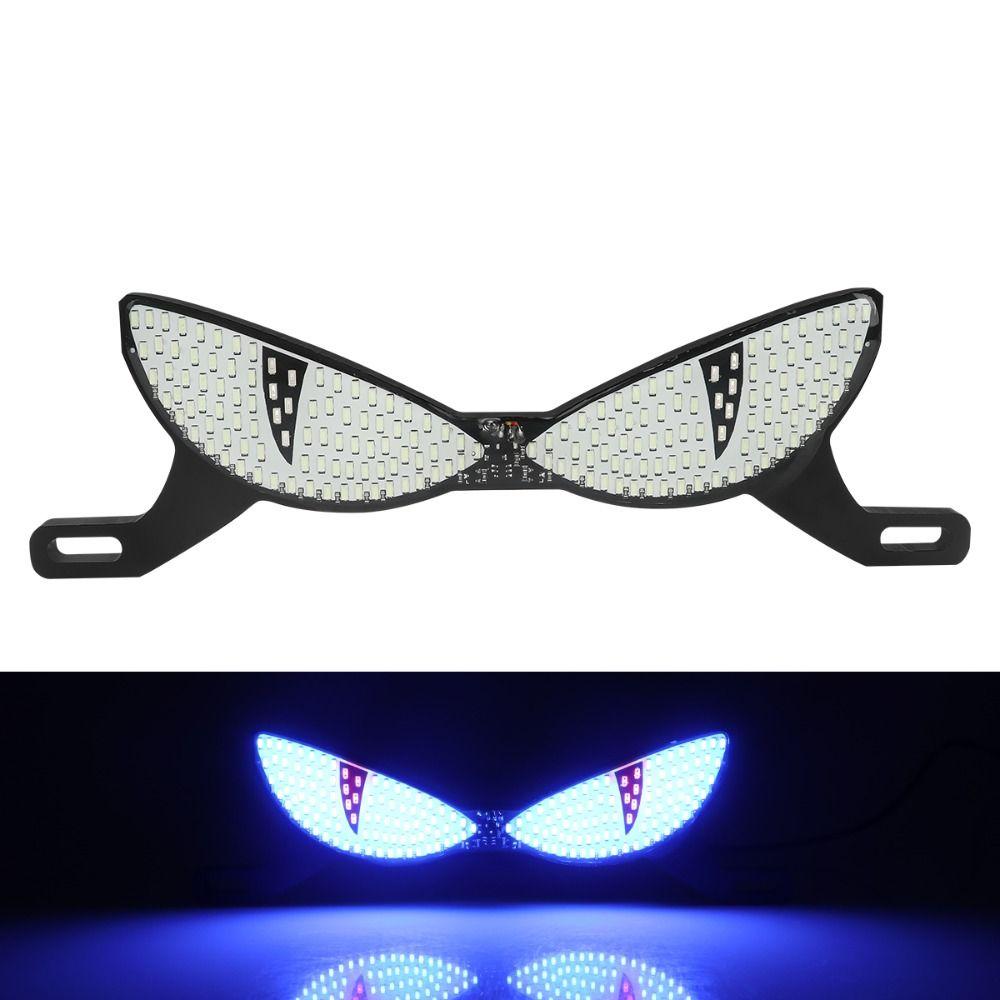 Multicolor Flashing License Plate Light LED LED Devil Eye Light For Electric Vehicle