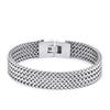 Hip Hop PVD Wasserdicht Anlaufgeschützt Edelstahl Vergoldet Herren Geflochtene Kette Doppelte Reihe Armband Feiner Modeschmuck