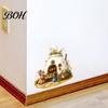Cute Animal Wall Murals Cartoon Mouse Sticker, Fairy Tale Decal, PVC Waterproof Removable Vinyl Stickers Art Decors, Self Adhesive Mural for