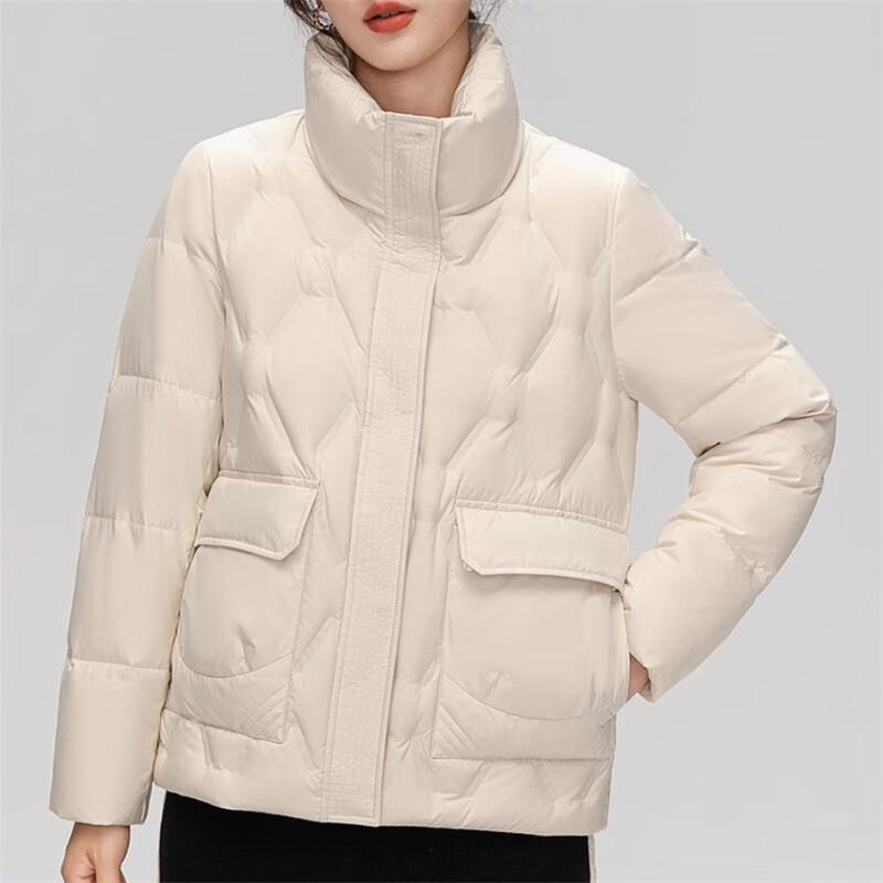 

Женский короткий пуховик Xuezhongfei со стойкой 170/92A