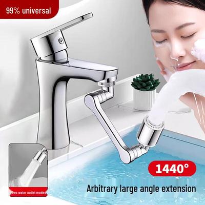 1440° Swivel Faucet Extender with Dual Spray Modes