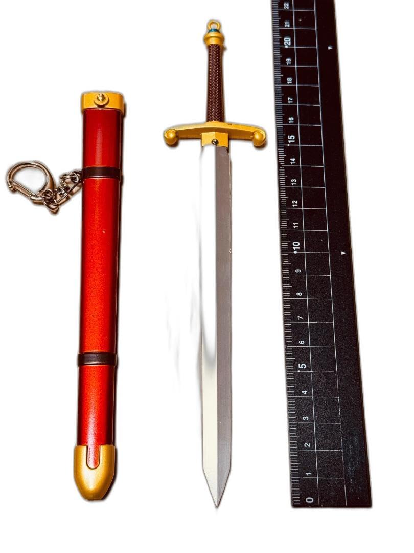 

21см Меч Тринкса Драгон Болл Мини Оружие Брелок Аксессуар Фигурка Кукла Фигурка Дисплей PS4 PS5 Аниме Игра ПК Компьютер Сплав Игрушка Металл Миниатюра