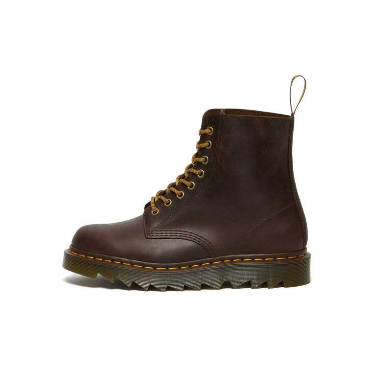 Dr. Martens 1460 Pascal Ziggy Leather Simple Fashion Short Boots Men Boots Brown 26924207