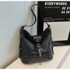 Ielgy All-Match Fashion Tote Bag Korean Version Trendy Large-Capacity Underarm Bag