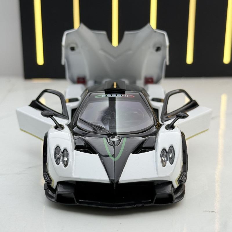 Simulation 1/32 Pagani Zonda R Super Sport Car Model Diecast Metal Miniature Voiture Collection Home Decor Boy Gift Toy Car